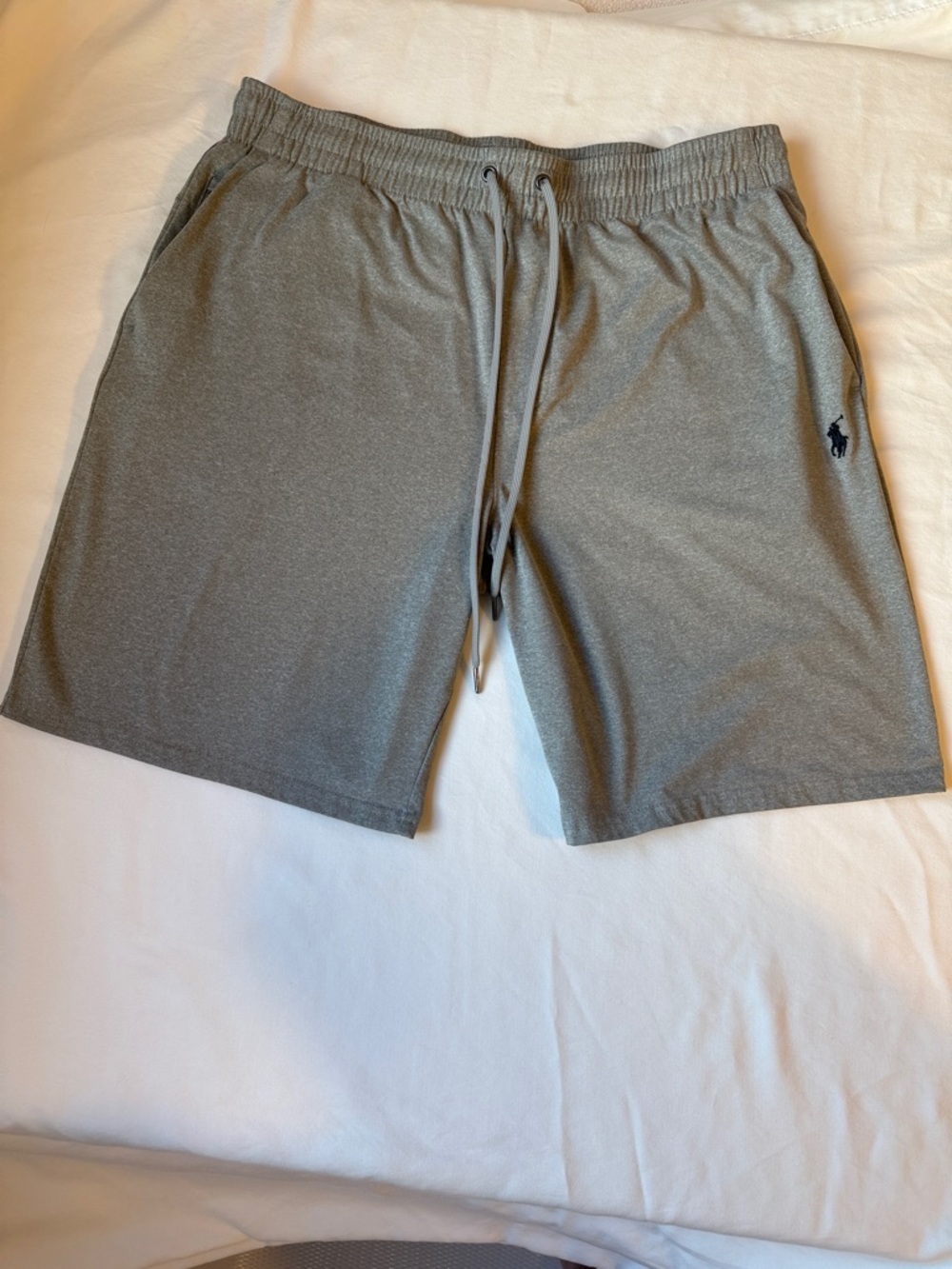 Polo by Ralph Lauren Gray Athletic Drawstring Shorts